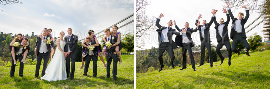003 wedding photographers bristol rodney hotel suspension bridge