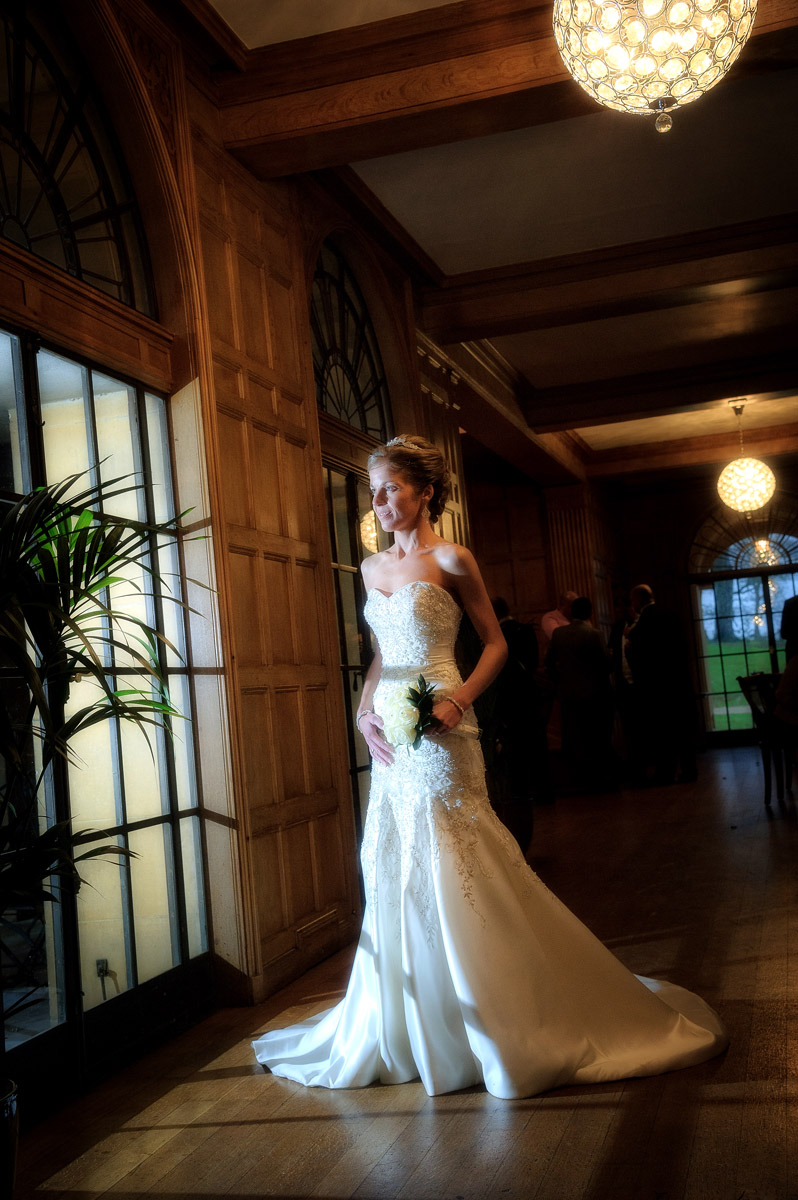 Bride Wedding Photography at Coombe Lodge Venue