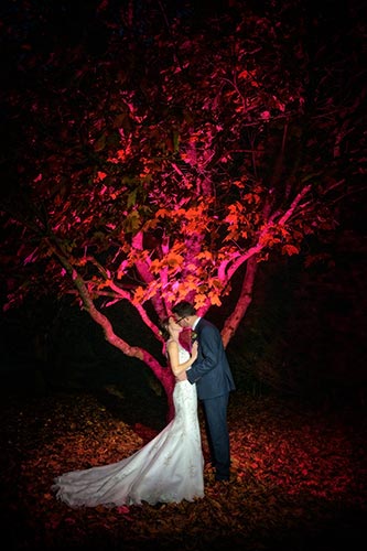 creative winter wedding photography