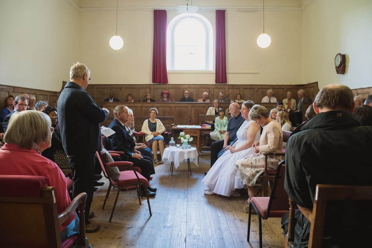 Quaker Wedding Ceremony Frenchay Bristol