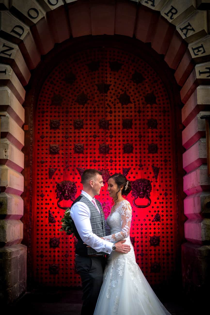 Creative Bride & Groom wedding photography Bristol