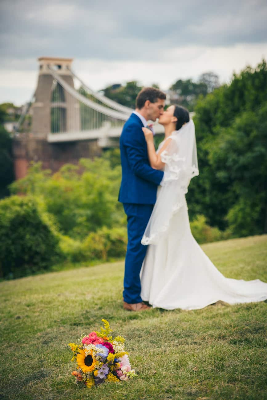 Wedding Photography Clifton Suspension Bridge