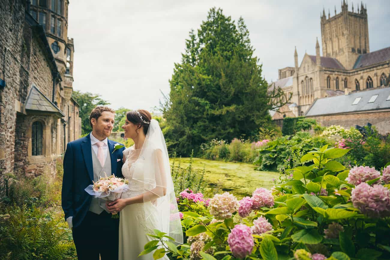 Wedding Photography at The Bishop's Palace Wells