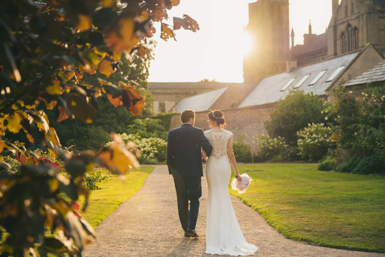 Wedding Photographer at The Bishop's Palace Wells