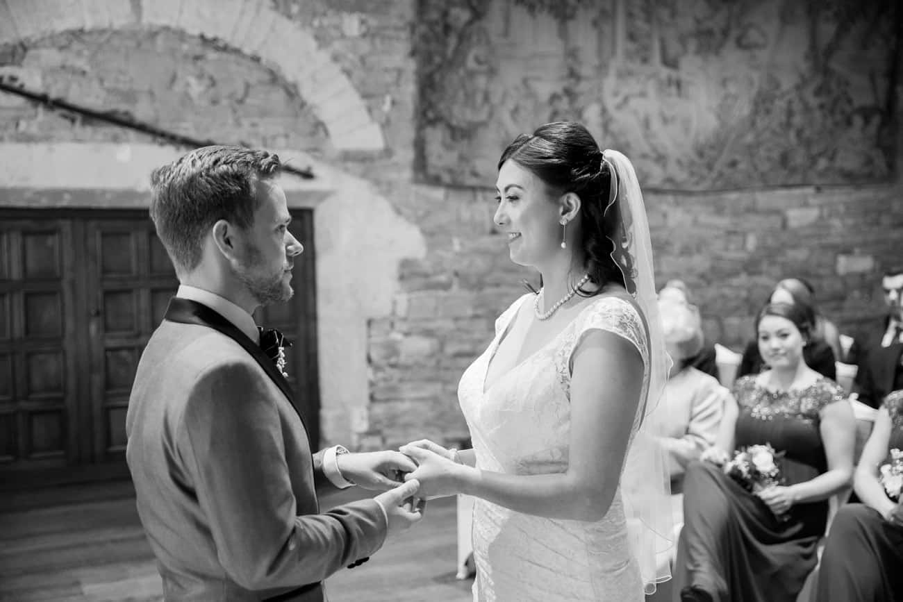 Ceremony Wedding Photography at Thornbury Castle Venue