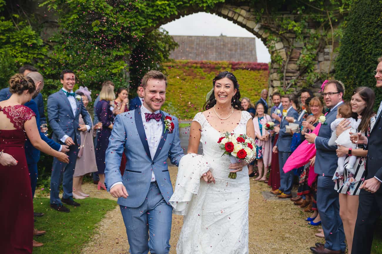 Confetti Wedding Photography at Thornbury Castle Venue