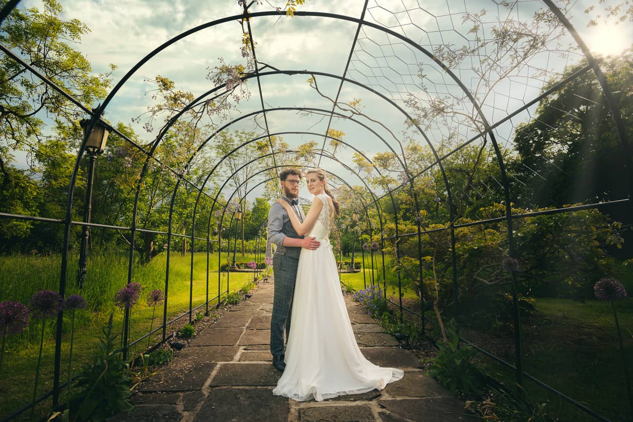 Creative Wedding Photography at Berwick Lodge Venue