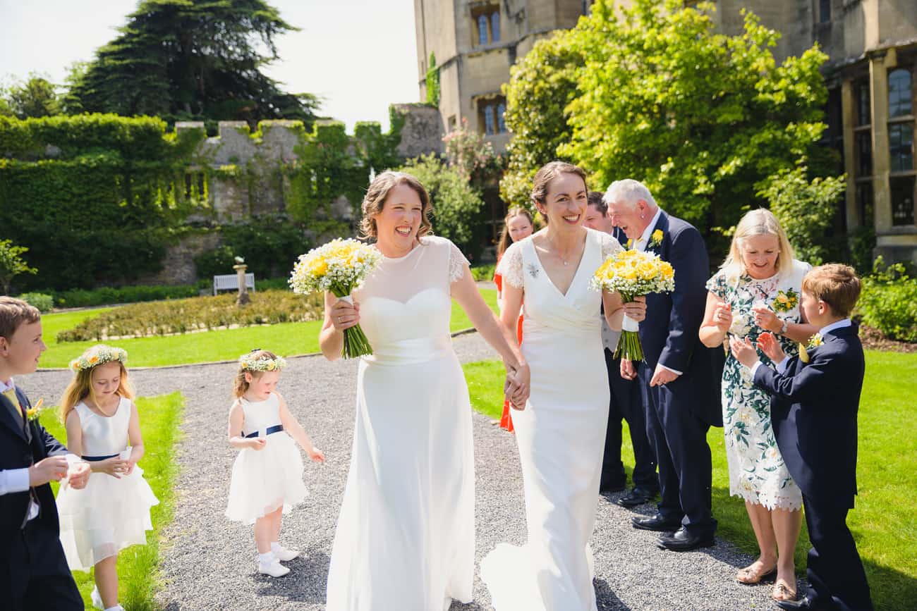 Same-sex Wedding Photography at Thornbury Castle Venue