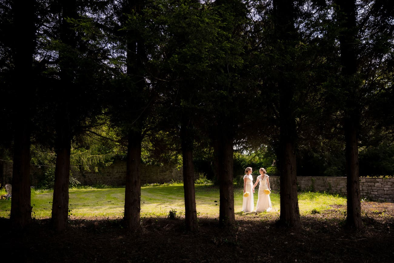 Same-sex Wedding Photography at Thornbury Castle Venue