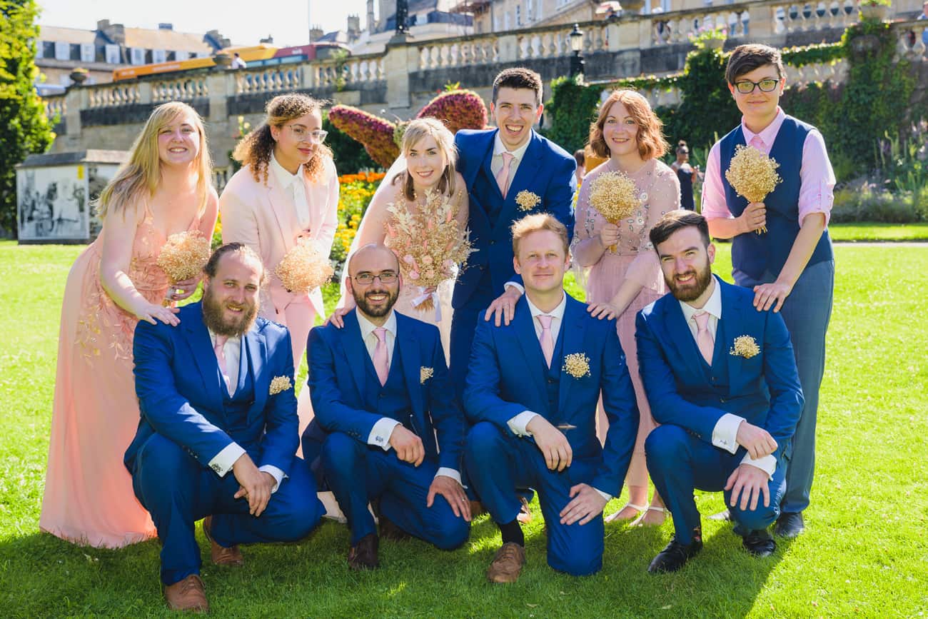 Wedding Photographer Parade Gardens in Bath
