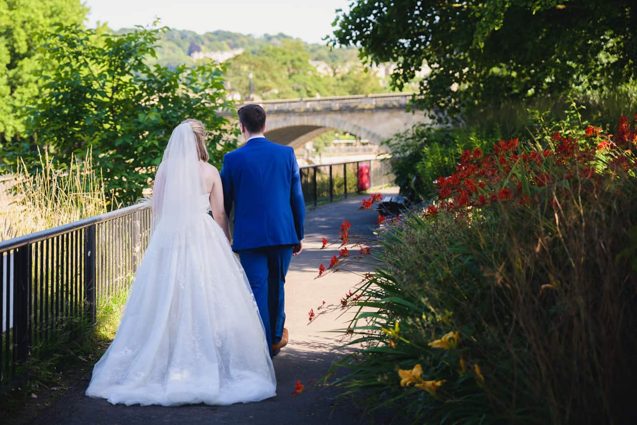 Wedding Photographer Parade Gardens in Bath