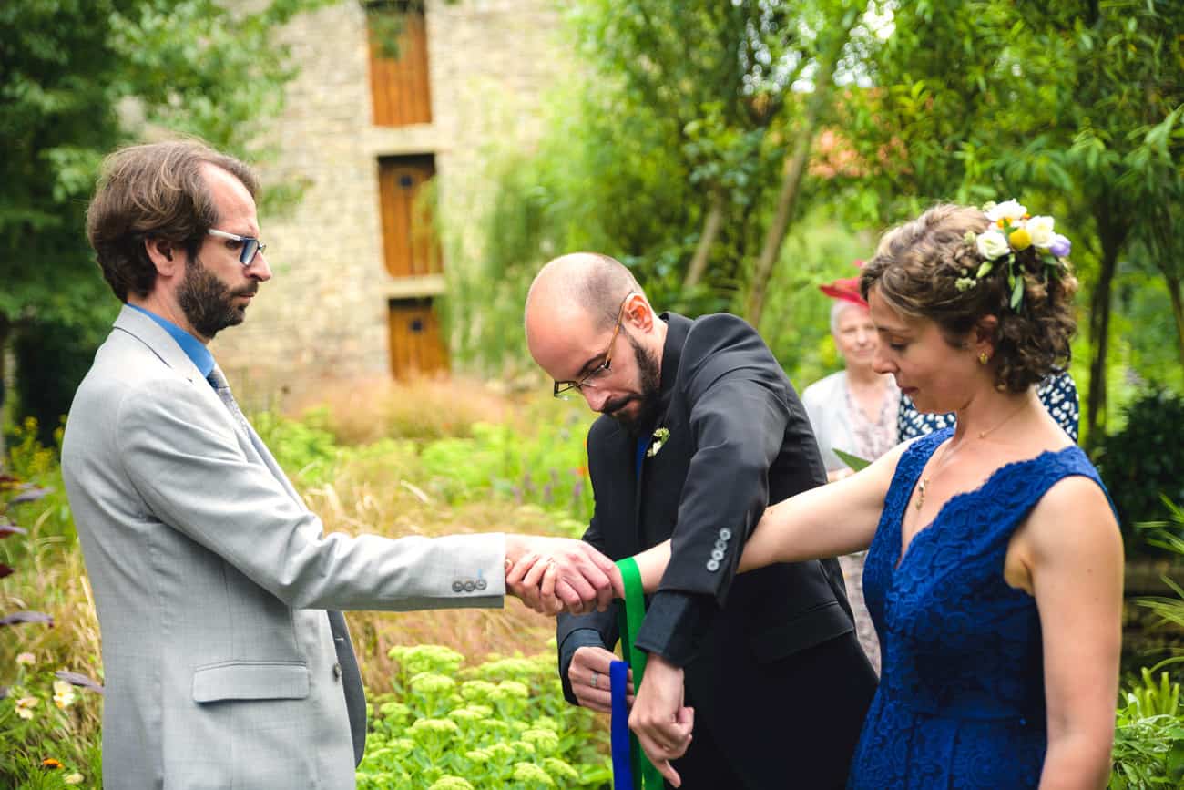 Wedding Photography Handfasting Ceremony