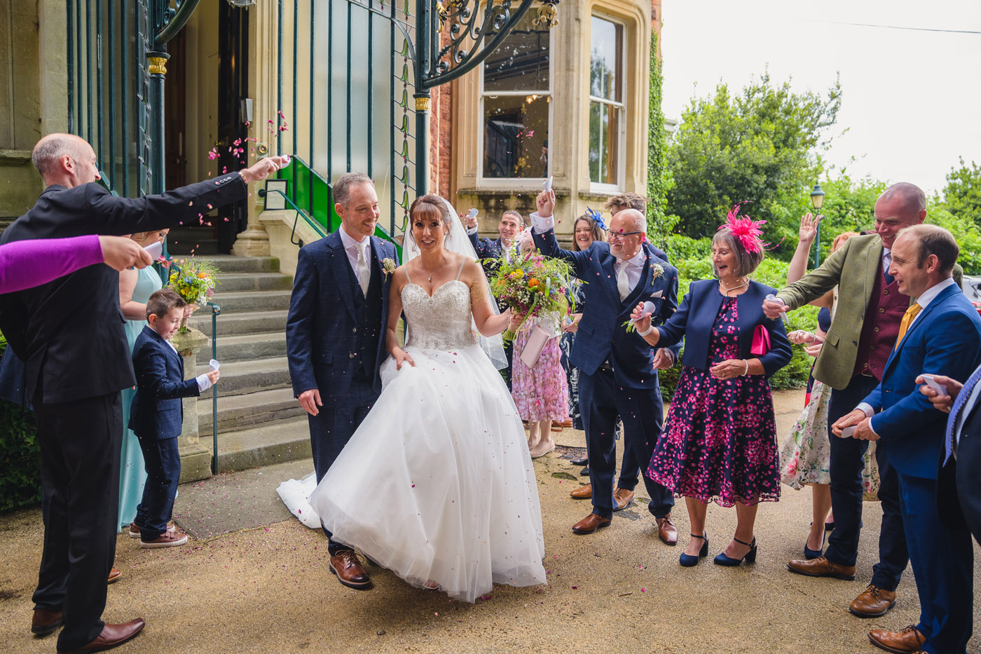 Wedding Photographer at The Mansion House