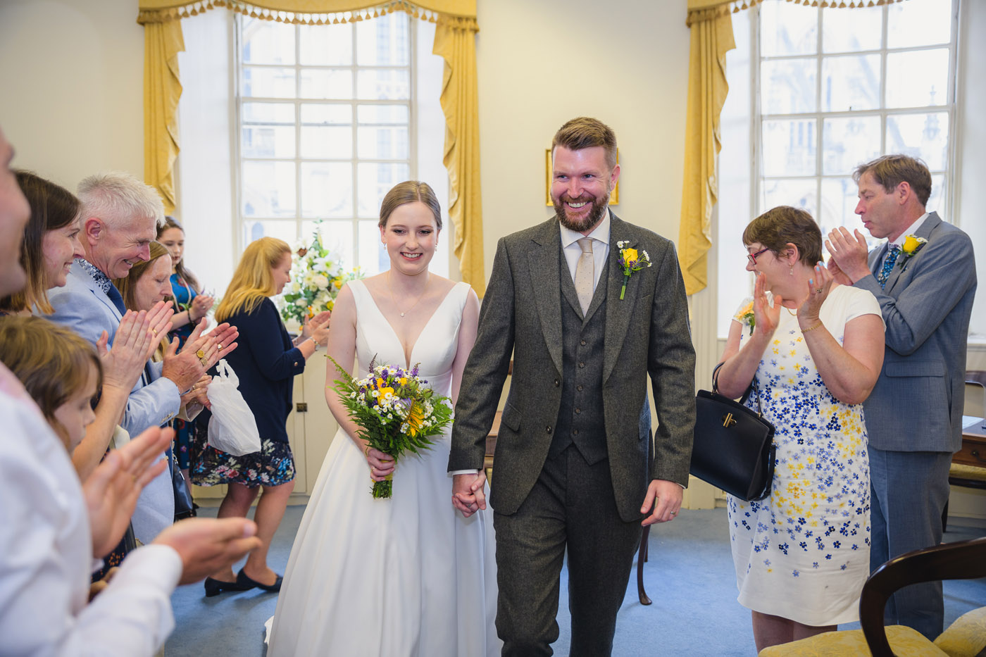 Wedding Photographer at Guildhall in Bath