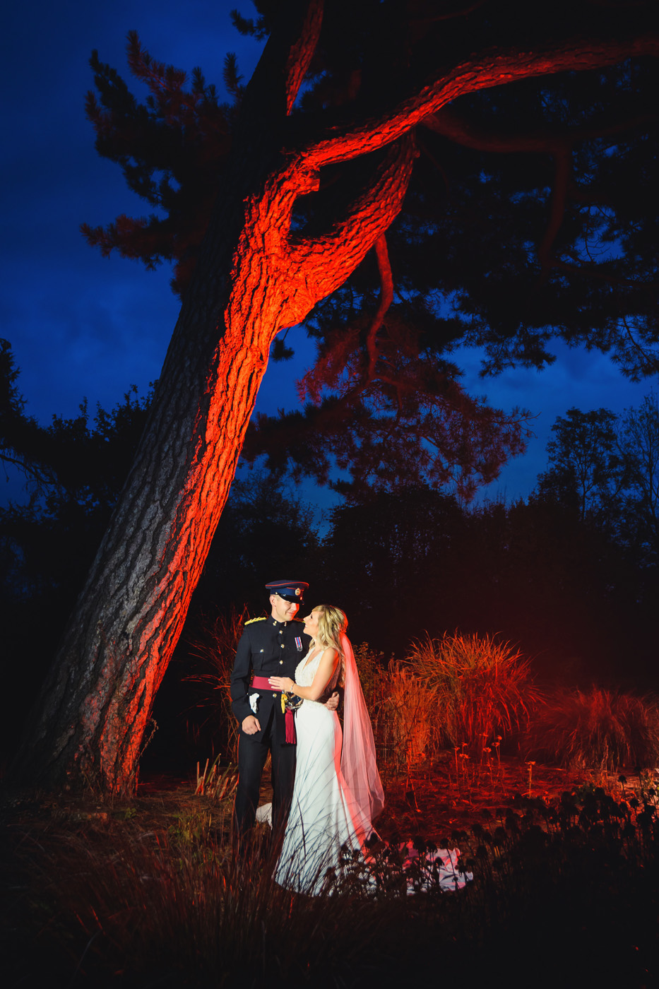 Creative Wedding Photography at Berwick Lodge Venue