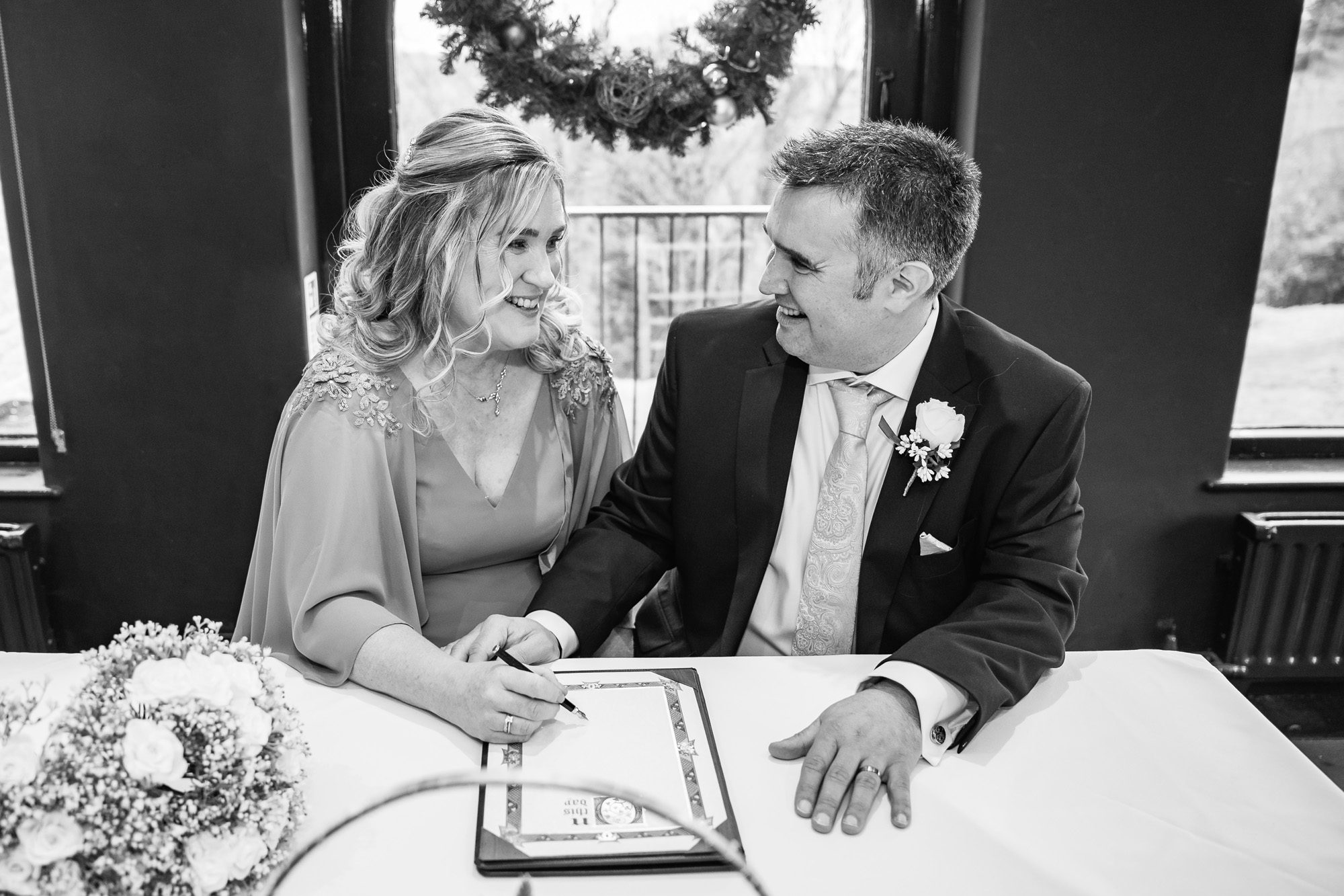 Wedding Photographer The Bear of Rodborough