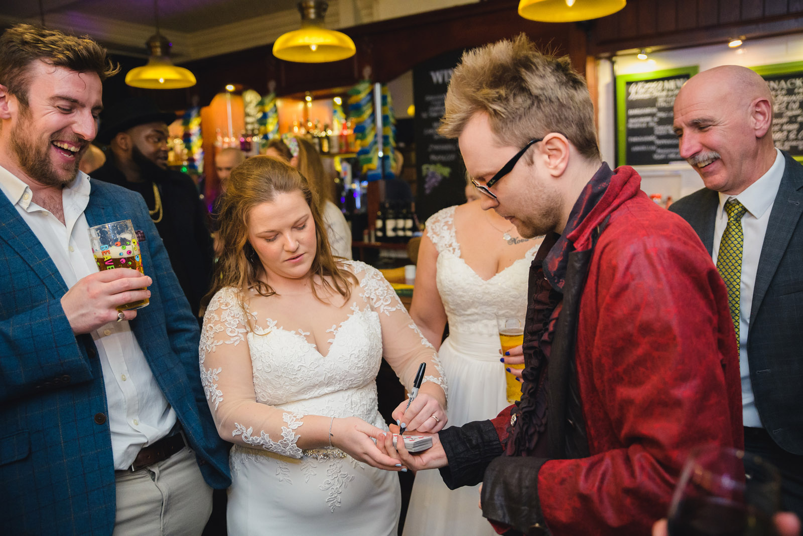 Wedding Photographer Smoke & Mirrors Theatre Pub