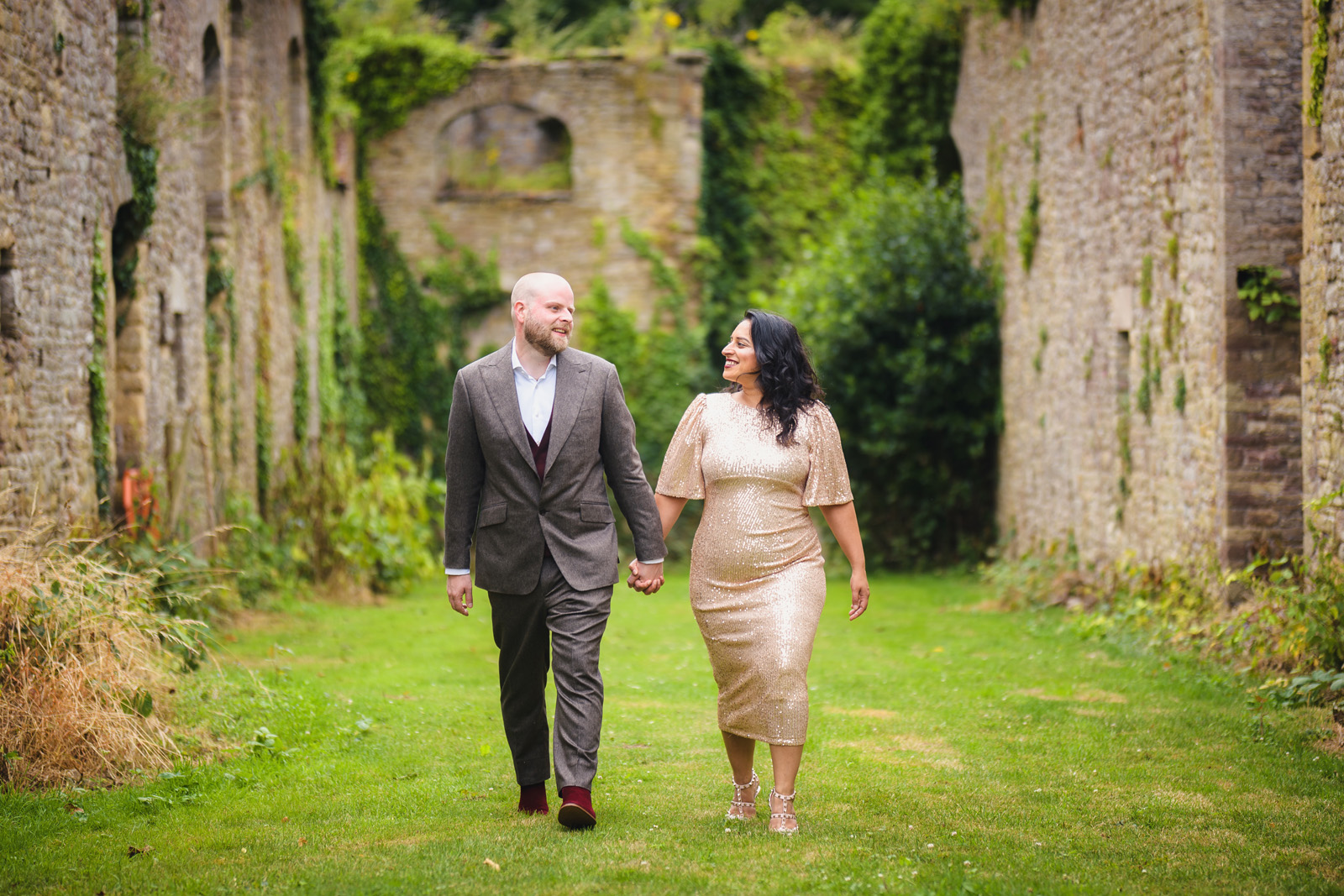 Elopement Wedding Photography at Thornbury Castle Venue