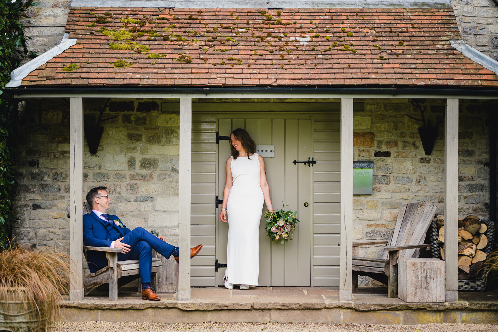 Wedding Photographer at The Pig, Pensford