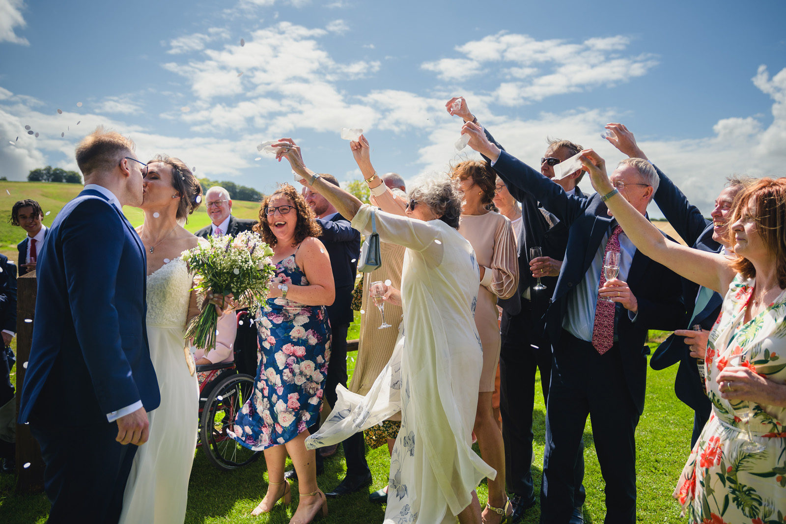 Wedding Photographer at Wellington Barn