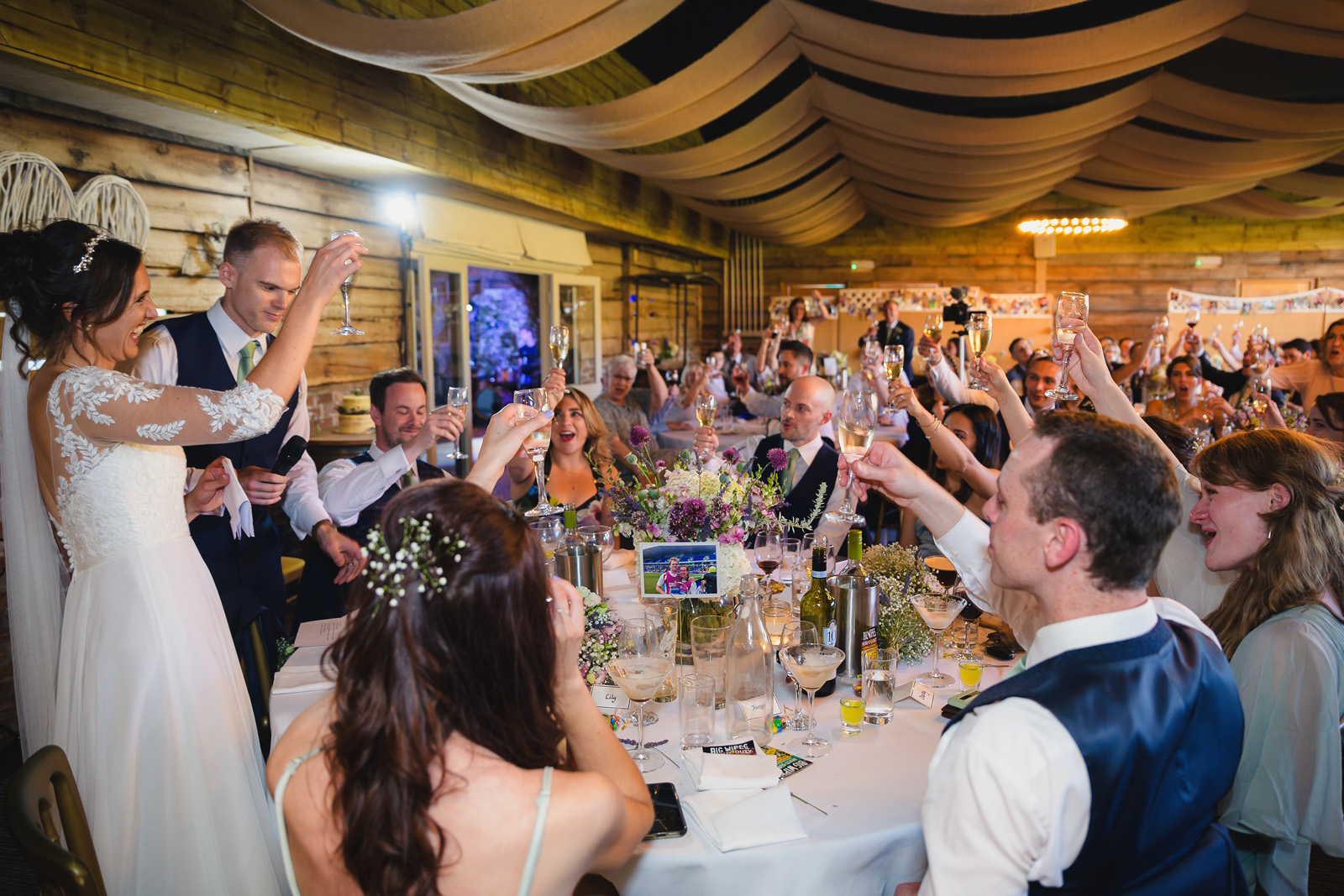 Wedding Photographer at Wellington Barn