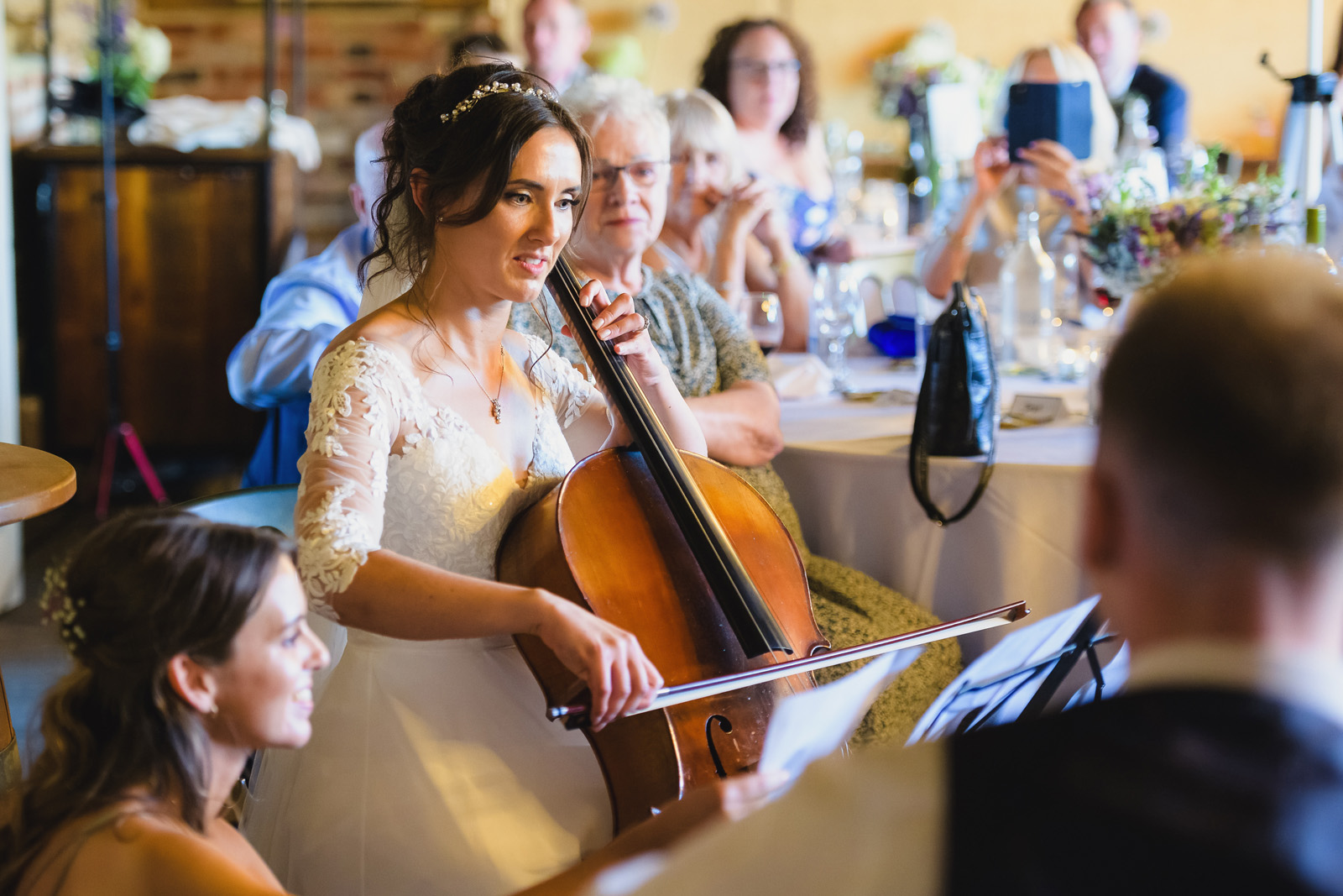 Wedding Photographer at Wellington Barn