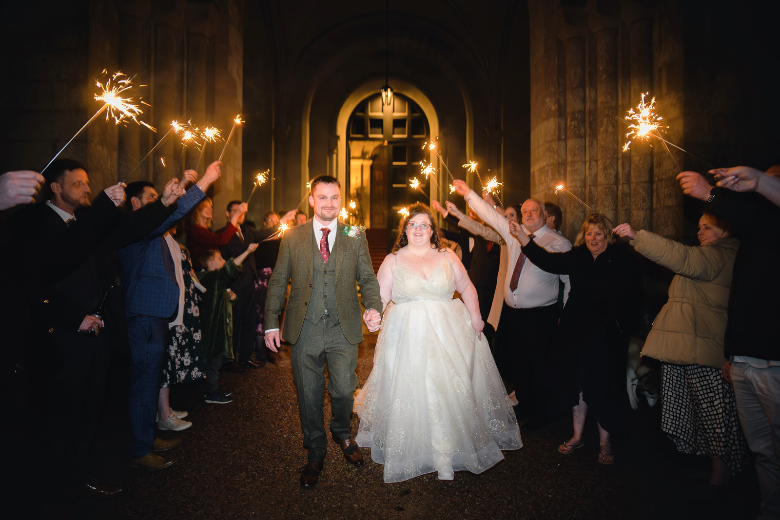 Winter Wedding Photography at Wedding Photography at Eastnor Castle
