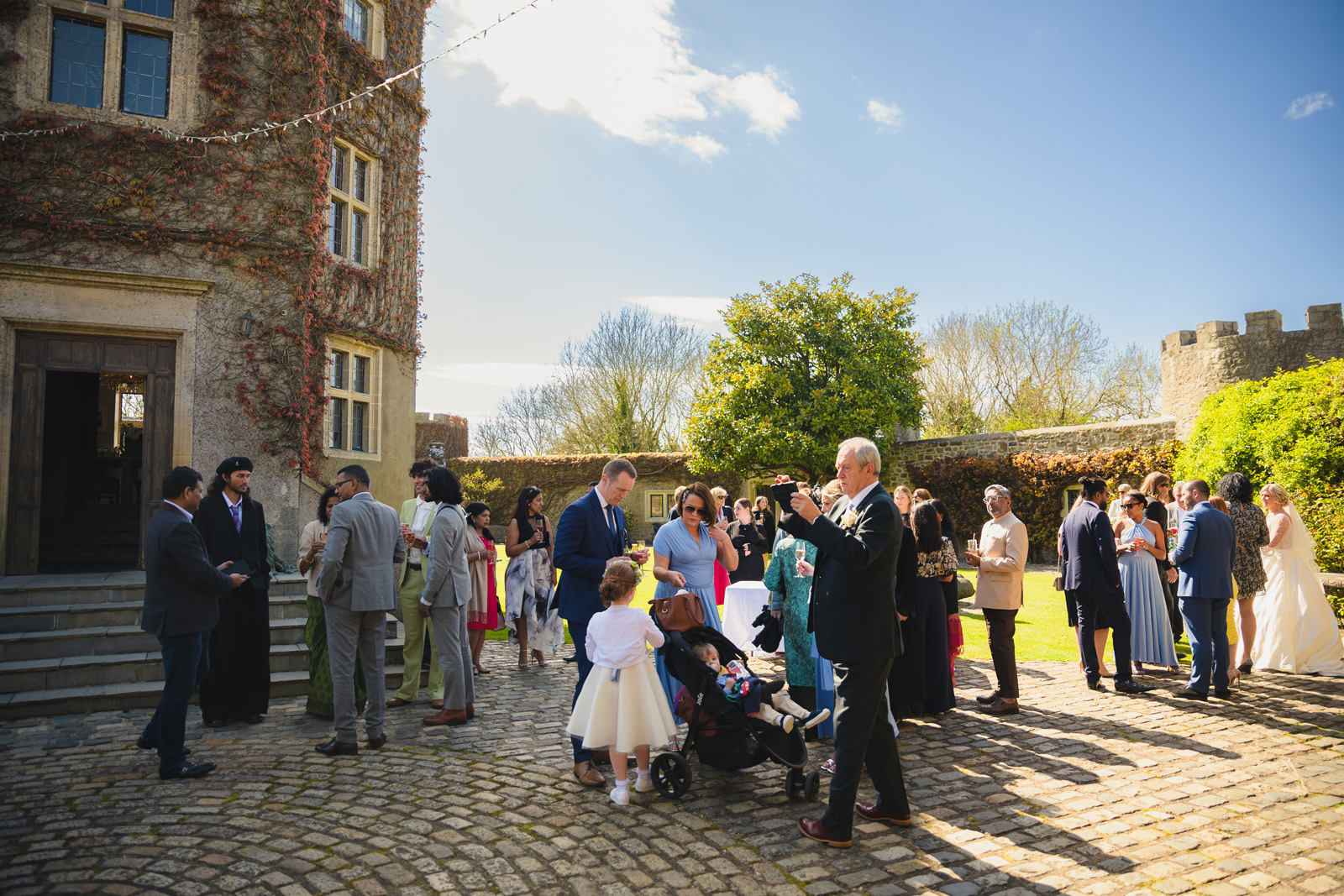 Wedding Photographer at Walton Castle Clevedon