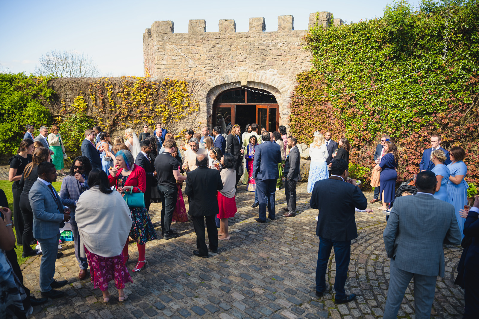 Wedding Photographer at Walton Castle Clevedon