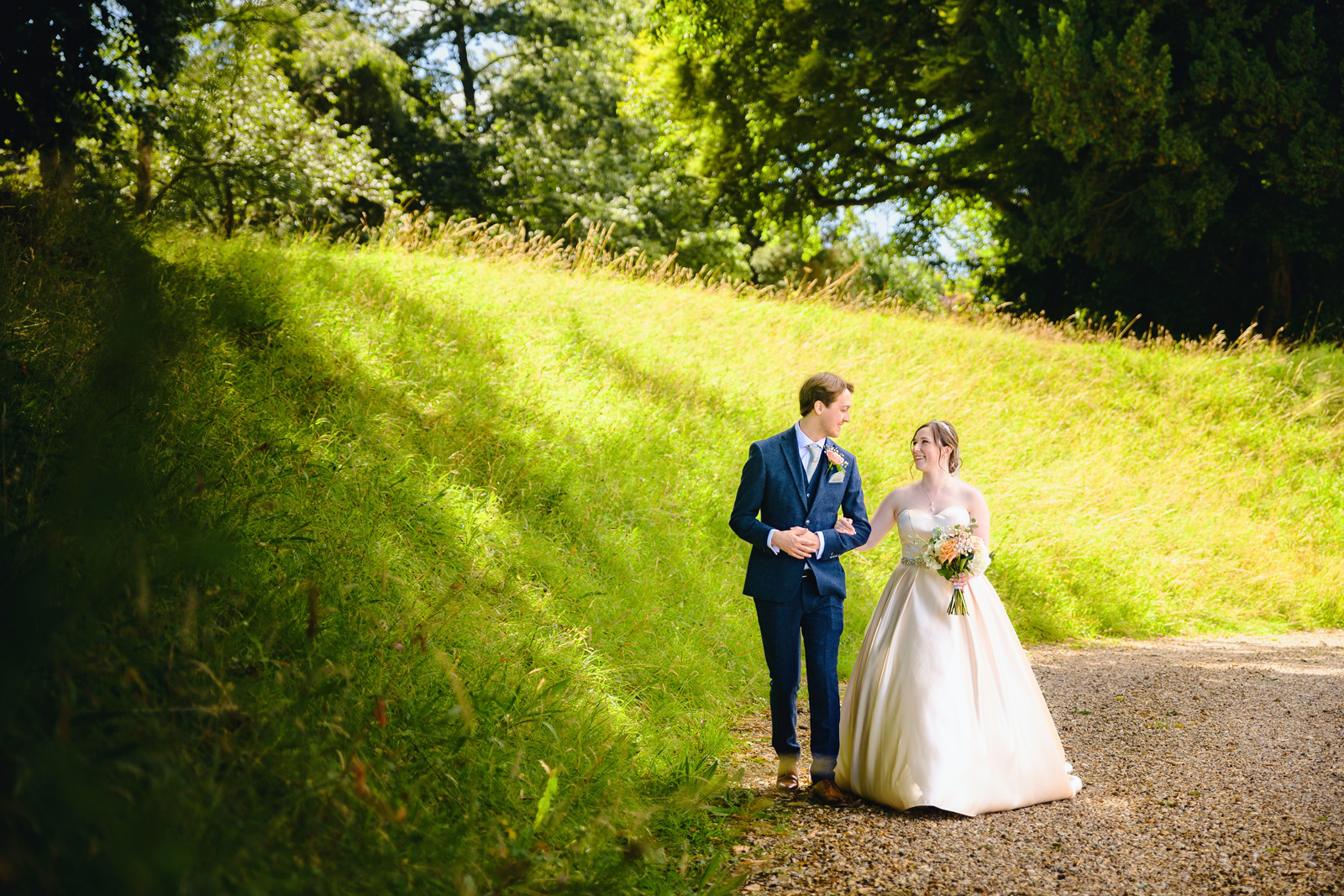 Beautiful wedding photography at Coombe Lodge