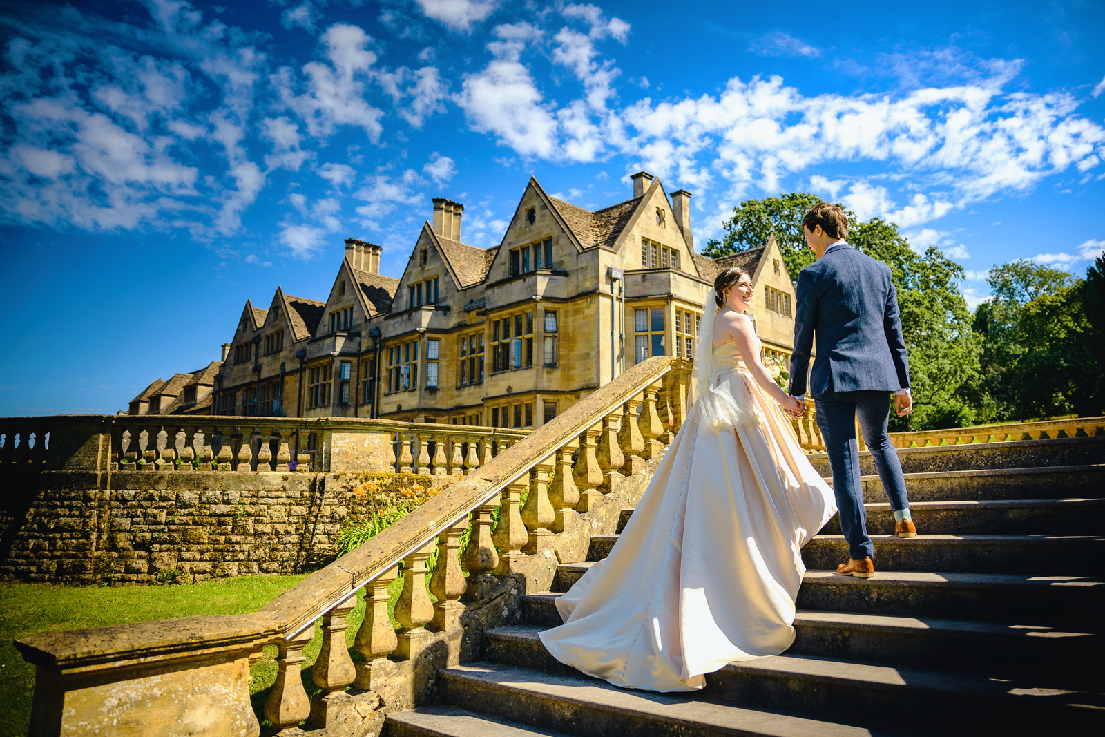 Beautiful wedding photography at Coombe Lodge