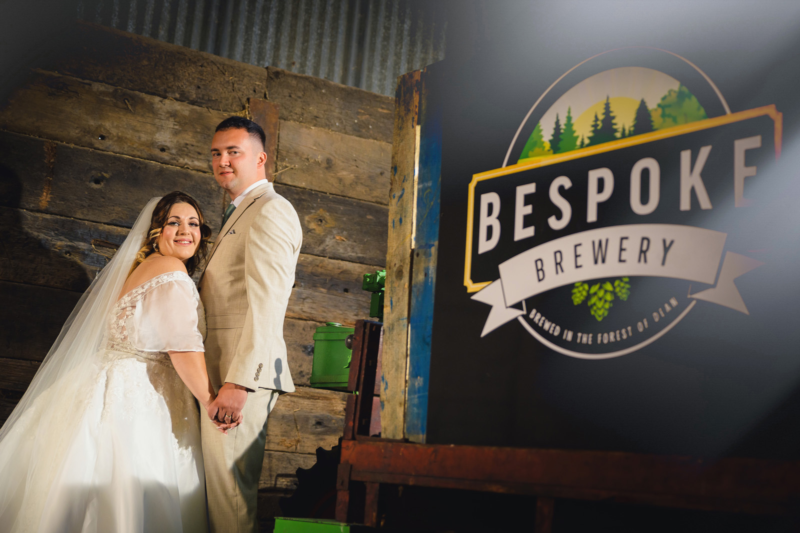 Featured image for “Alice & Matt’s Wedding Day at Bespoke Brewery”