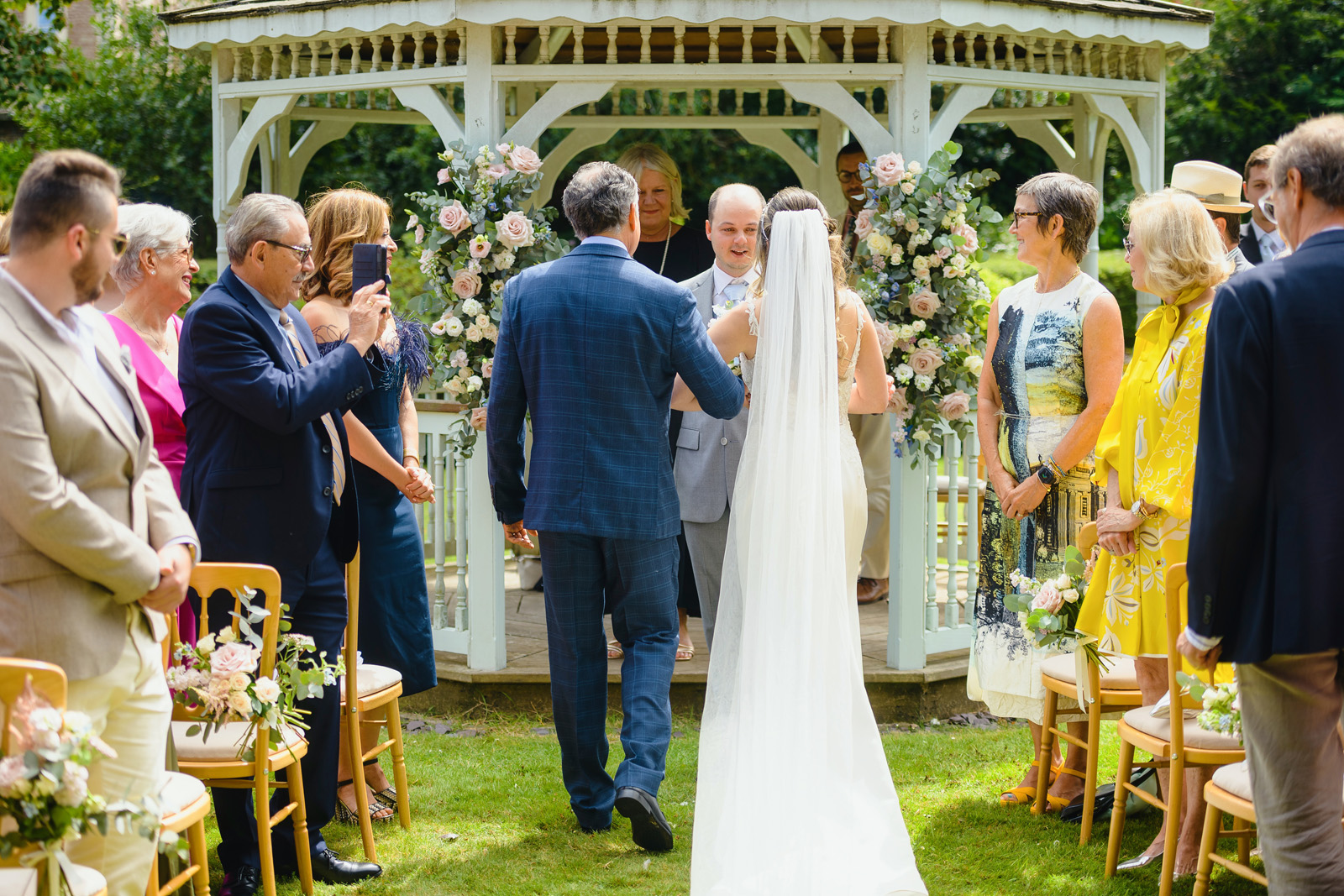 Wedding Photographer at The Mansion House