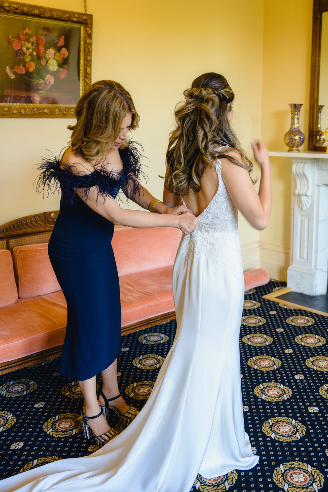 Wedding Photographer at The Mansion House