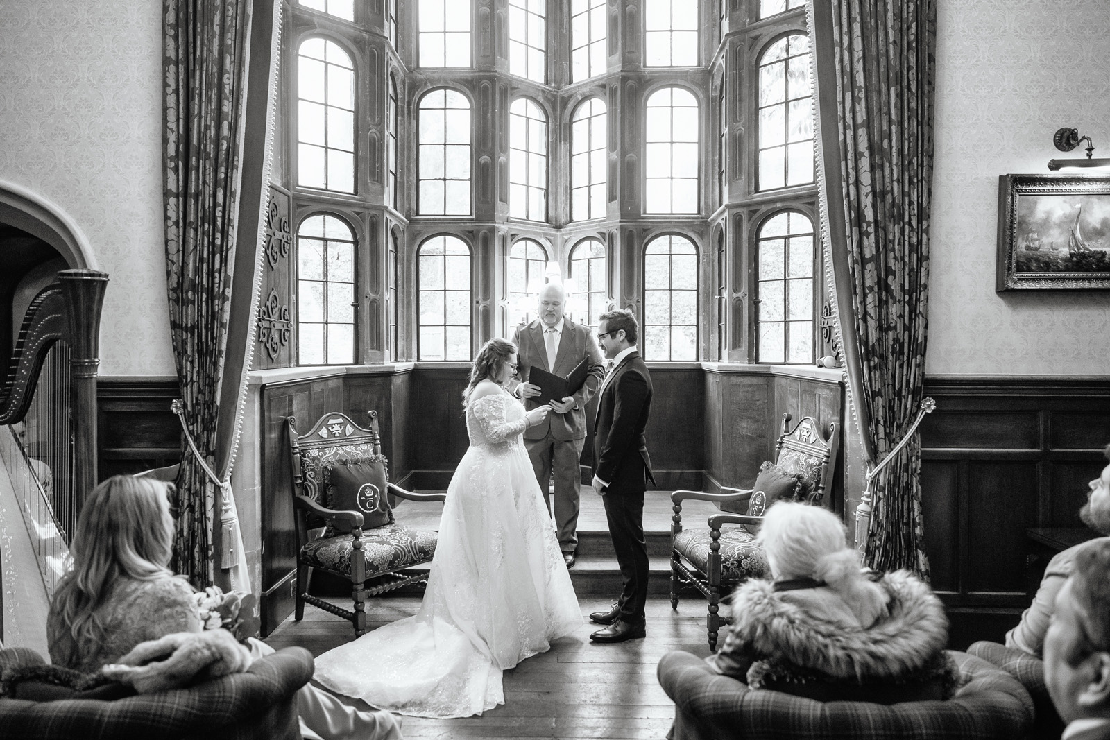 Wedding Photographer at Thornbury Castle Bristol