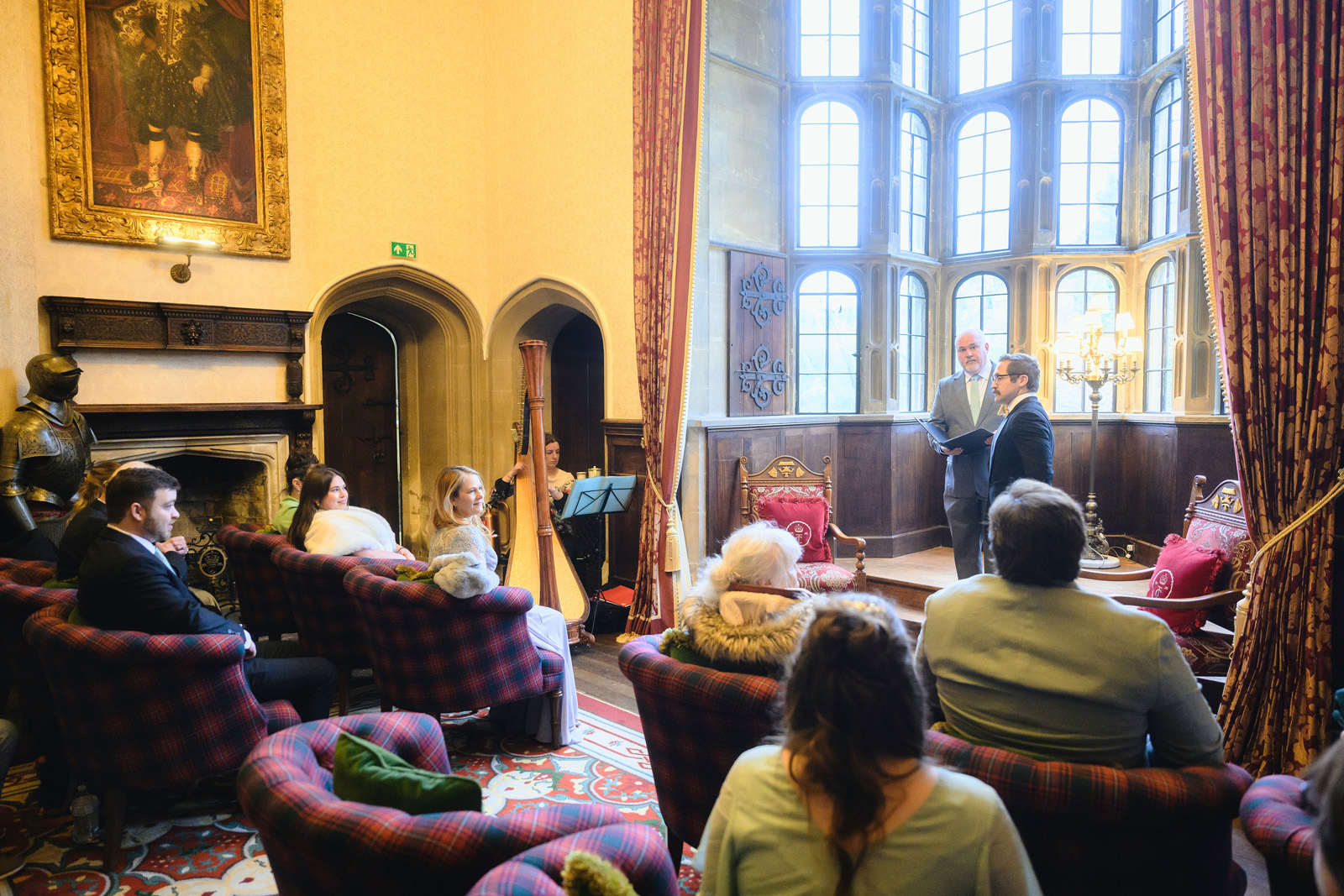 Wedding Photographer at Thornbury Castle Bristol