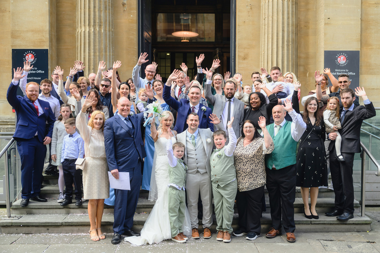 Wedding Photographer at Chequers Inn, Hanham