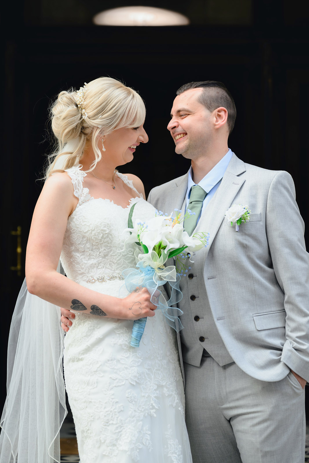 Wedding Photographer at Chequers Inn, Hanham