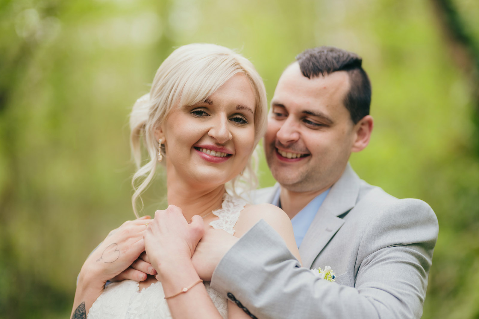 Wedding Photographer at Chequers Inn, Hanham