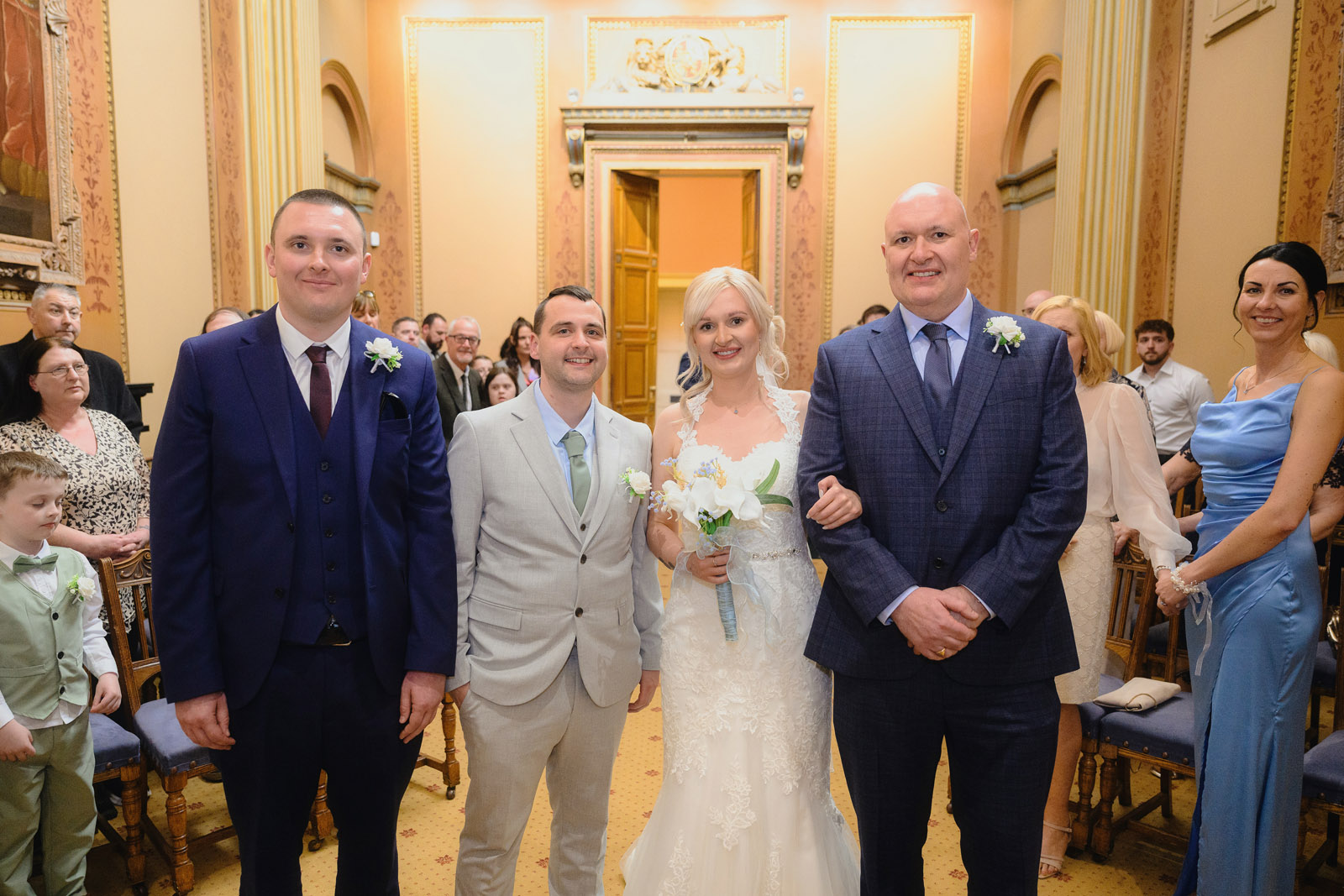 Wedding Photographer at Chequers Inn, Hanham