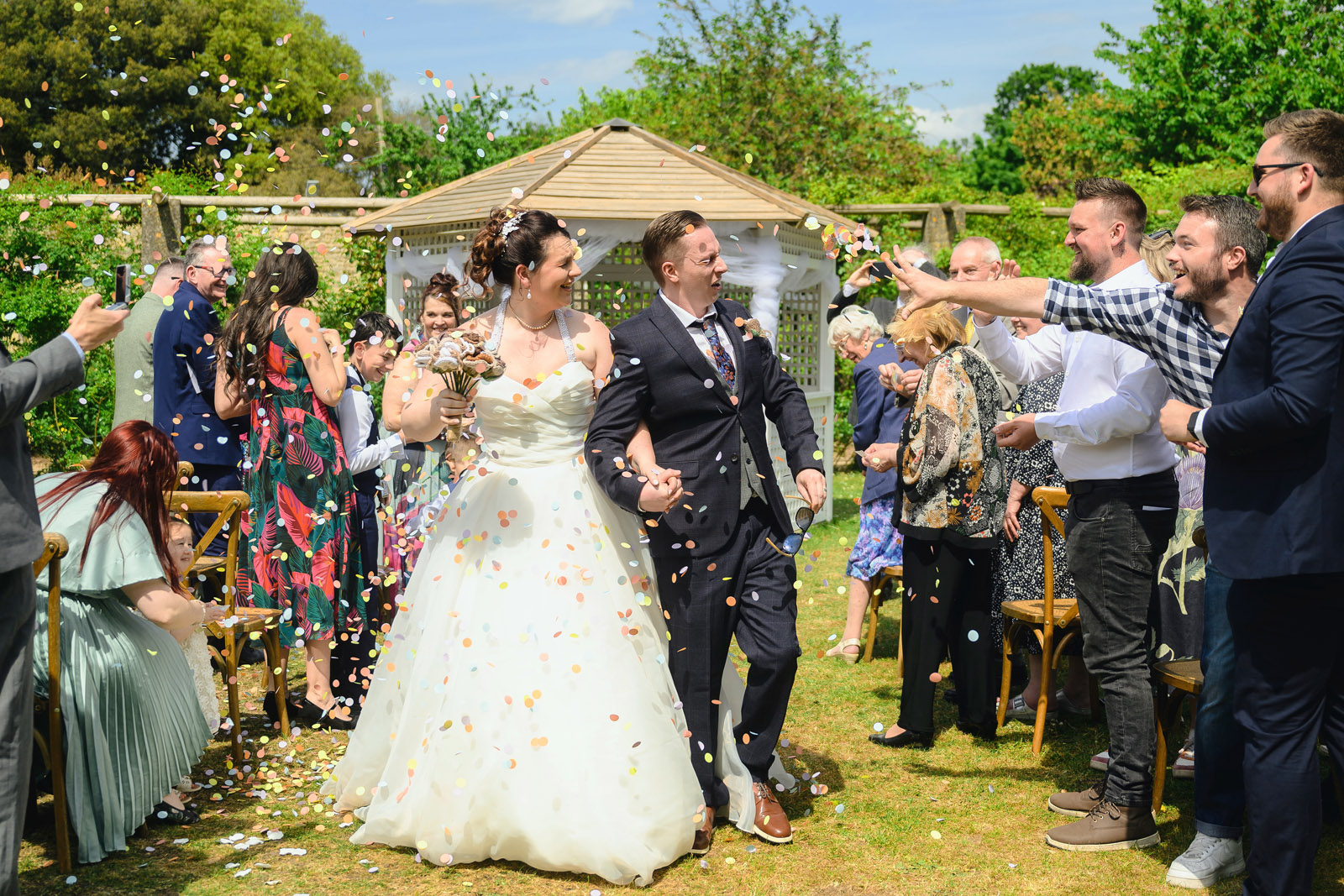Wedding Photographer at The Barn Old Down Estate