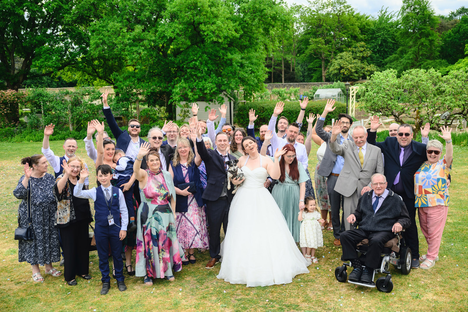Wedding Photographer at The Barn Old Down Estate