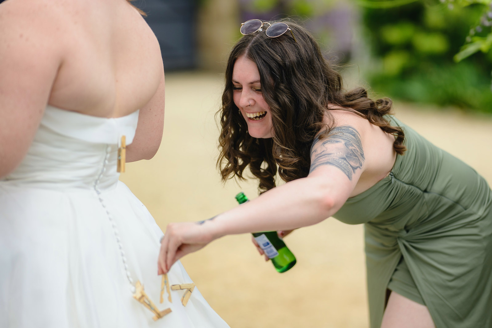 Wedding Photographer at The Barn Old Down Estate