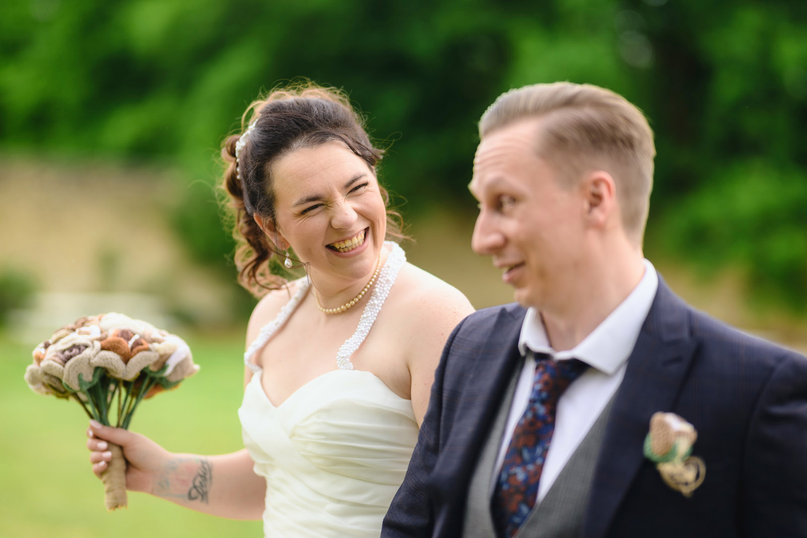 Wedding Photographer at The Barn Old Down Estate