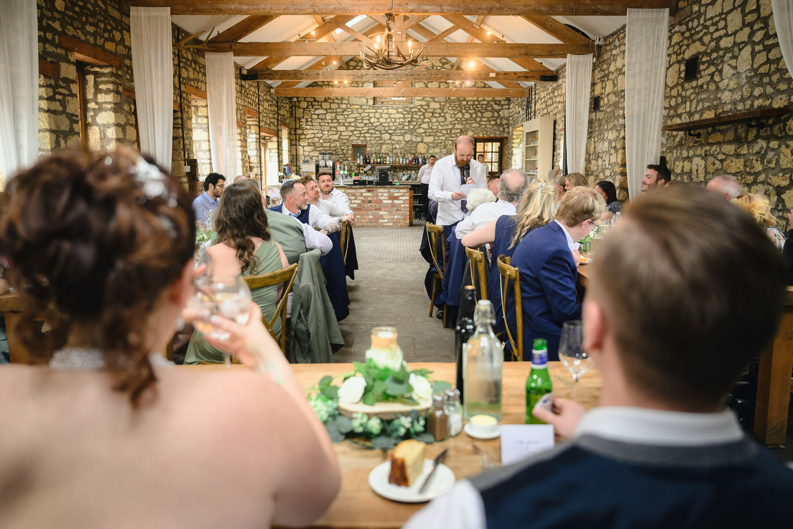 Wedding Photographer at The Barn Old Down Estate