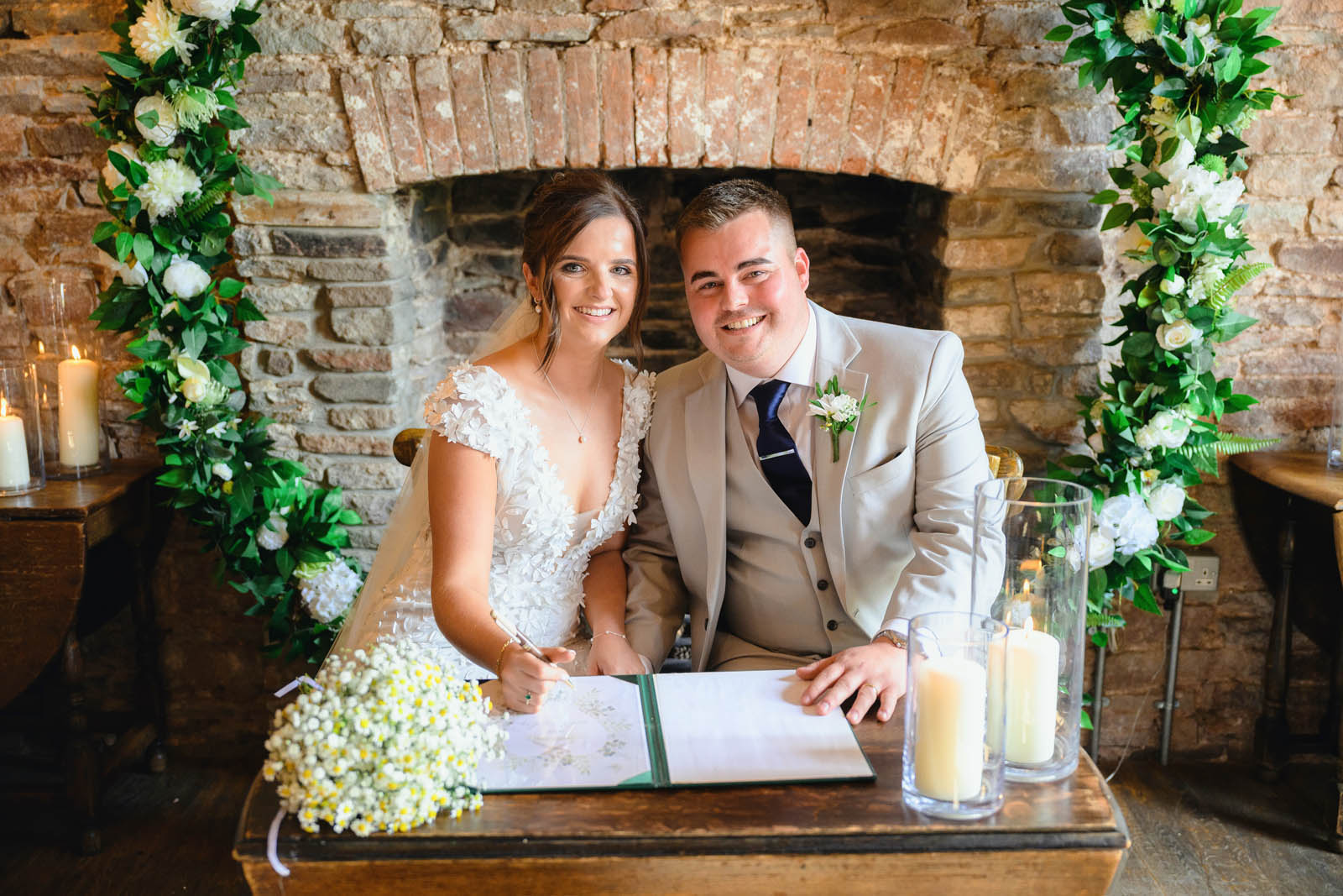 Wedding Photographer at The White Horse Hambrook