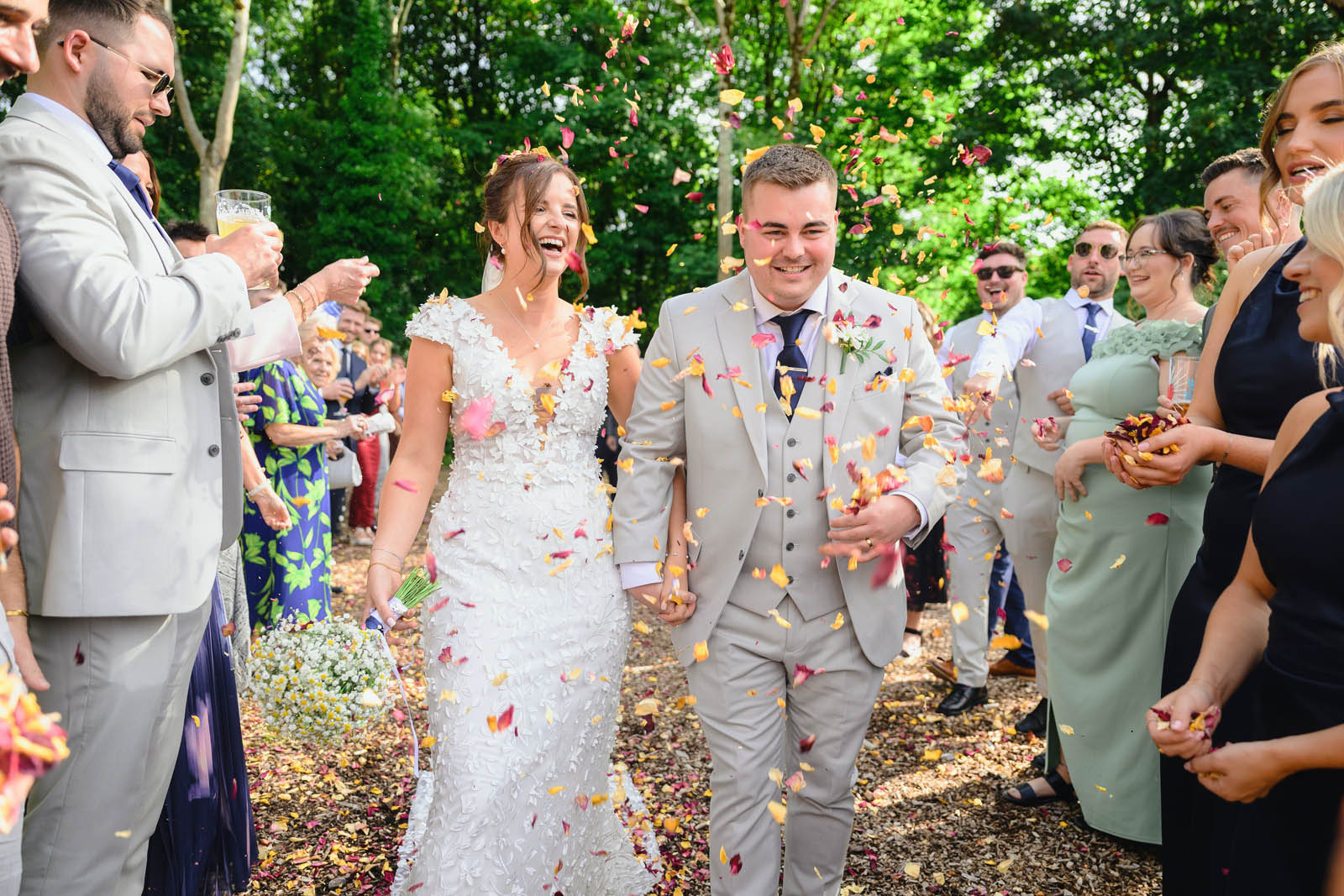 Wedding Photographer at The White Horse Hambrook