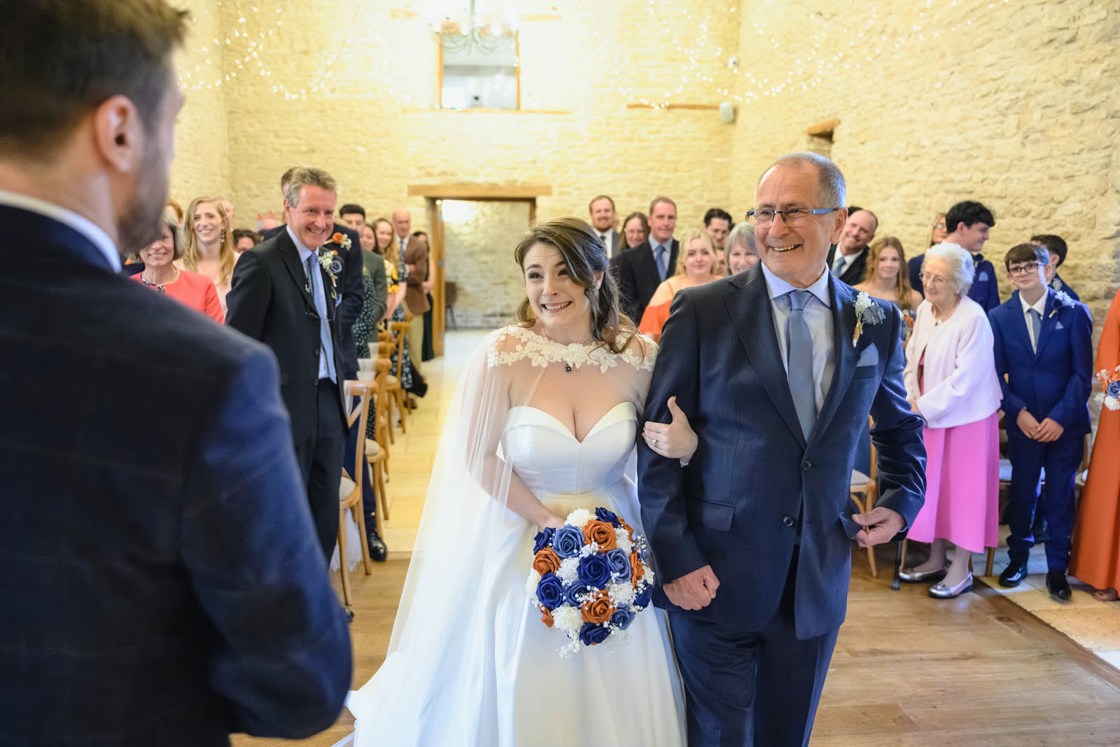 Wedding Photography at The Kingscote Barn