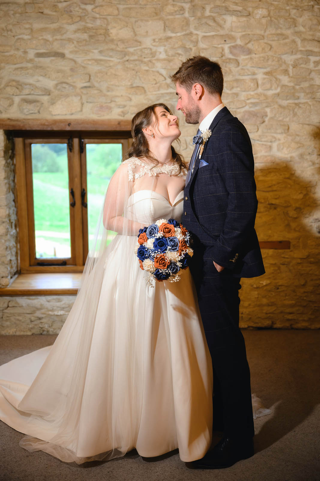 Wedding Photographer at The Kingscote Barn