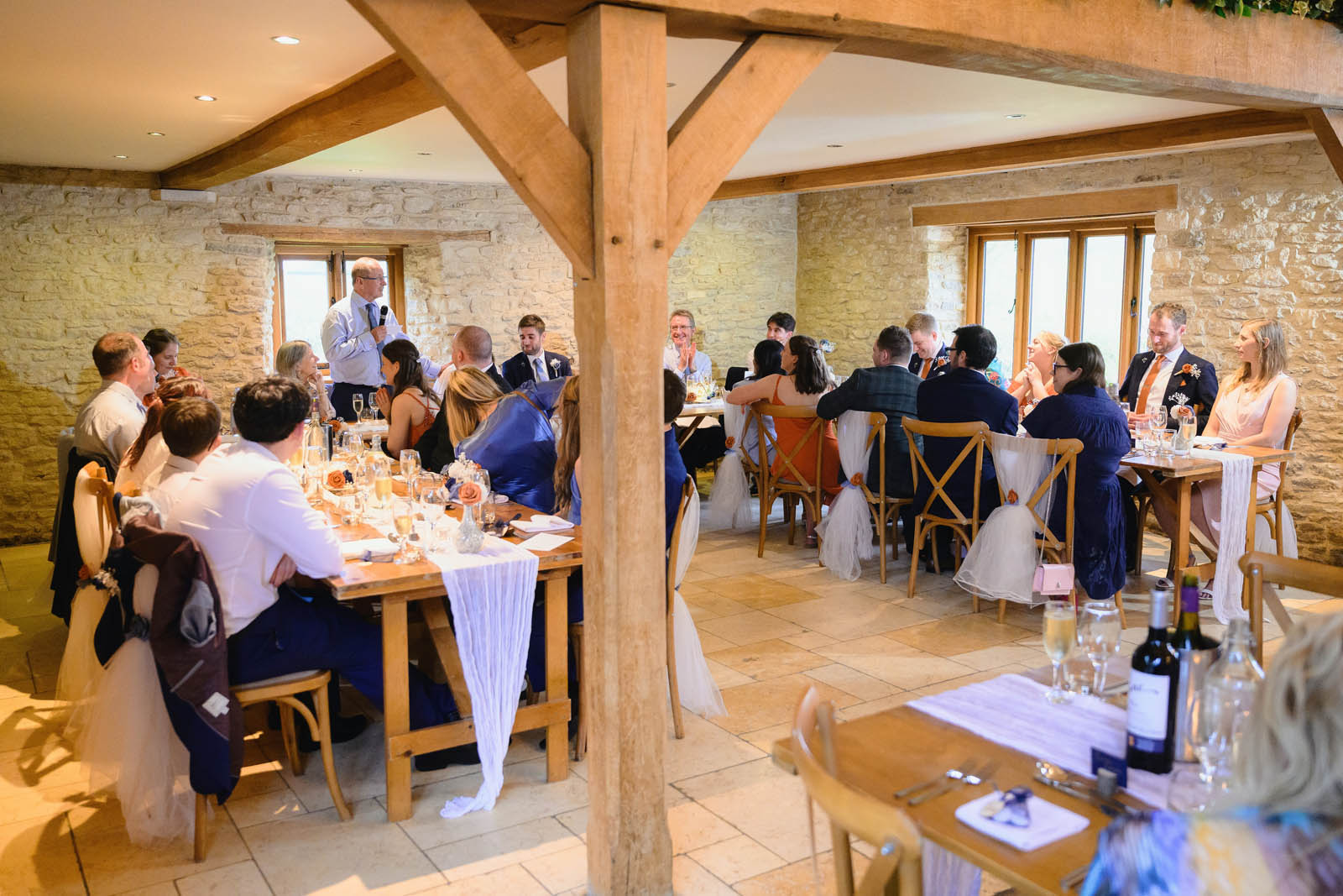 Wedding Photographer Stewart Clarke at The Kingscote Barn